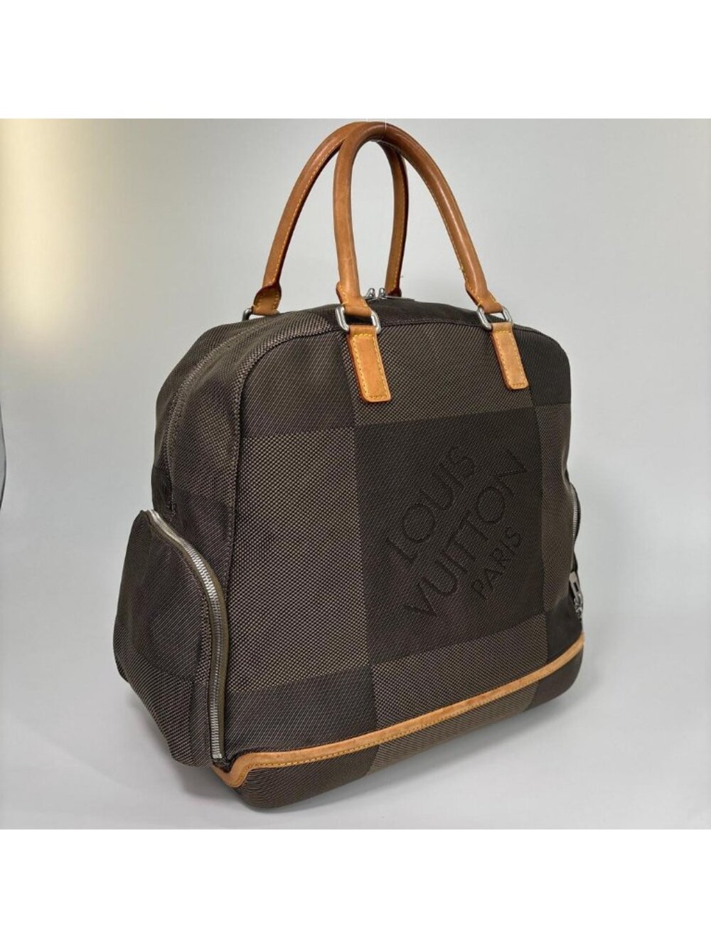 Louis Vuitton Damier Geant Aventurier Boston Bag - Picture 3 of 13